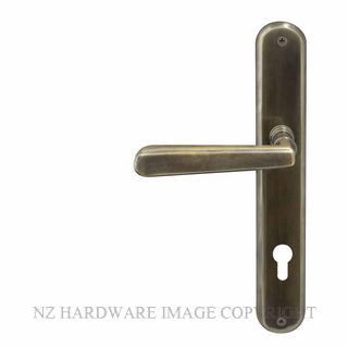 WINDSOR 8233 E85 OR VILLA OVAL LONGPLATE E85 KEYHOLE OIL RUBBED BRONZE