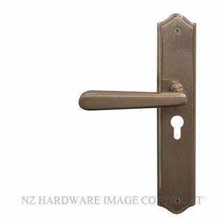 WINDSOR 8234 E48 AB VILLA TRADITIONAL LONGPLATE E48 KEYHOLE ANTIQUE BRONZE