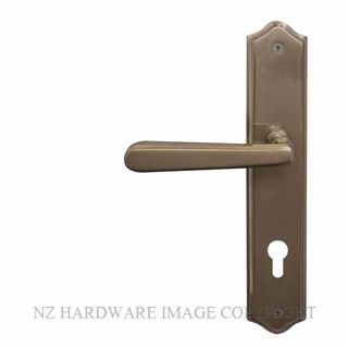 WINDSOR 8234 E85 AB VILLA TRADITIONAL LONGPLATE E85 KEYHOLE ANTIQUE BRONZE
