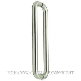 SCHLAGE S316 6 SSS CAPRI PULL HANDLES SATIN STAINLESS