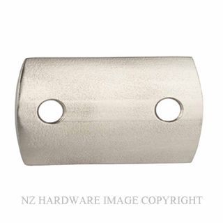 MILES NELSON 813 BANNISTER BRACKET ADAPTOR PLATE SATIN STAINLESS 304