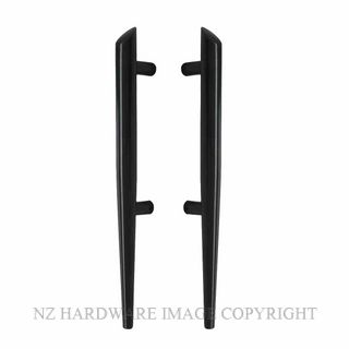 WINDSOR 7104 BLK TORCH PULL HANDLE PAIR MATT BLACK