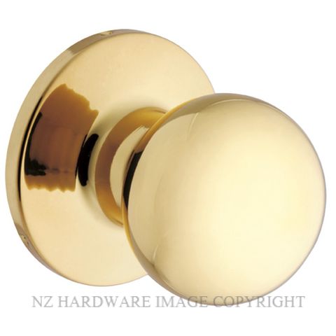 EZSET BALA 100 SERIES KNOBSETS POLISHED BRASS