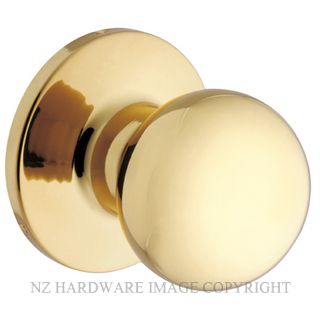 EZSET BALA 100 SERIES KNOBSETS POLISHED BRASS