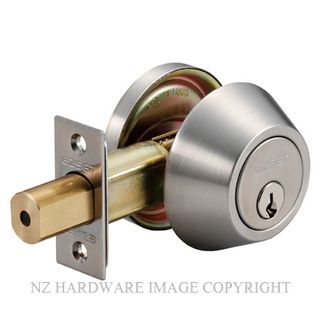 EZSET EZ200BALSSBP SINGLE CYLINDER DEADBOLT LOCK SATIN STAINLESS