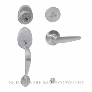 EZSET EZ400MACESC MAYFAIR ENT/SET SGL CYL CAMBRIDGE SATIN CHROME