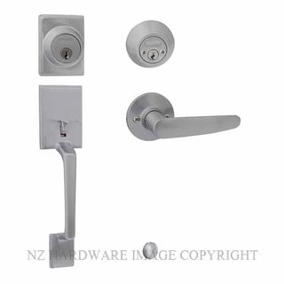 EZSET EZ410CACESC CAPRI ENT/SET DBL CYL CAMBRIDGE INT SATIN CHROME