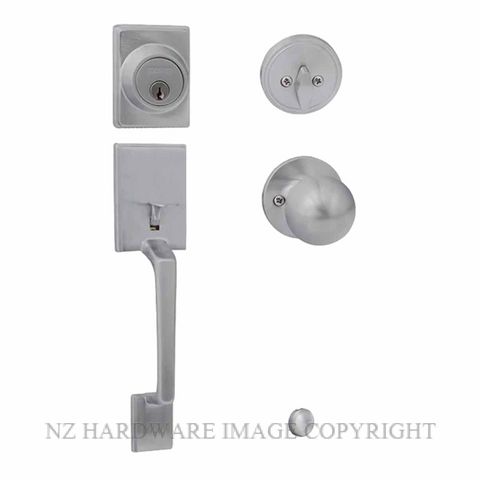 EZSET EZ400CABASC CAPRI ENT/SET SGL CYL BALA INT SATIN CHROME