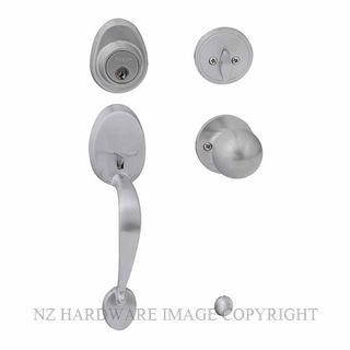 EZSET EZ400MABASC MAYFAIR ENT/SET SGL CYL BALA INT SATIN CHROME