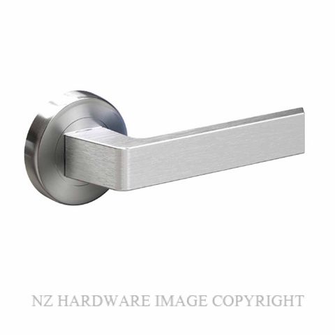 SCHLAGE FORM KANZO ROUND ROSE FURNITURE SATIN STAINLESS