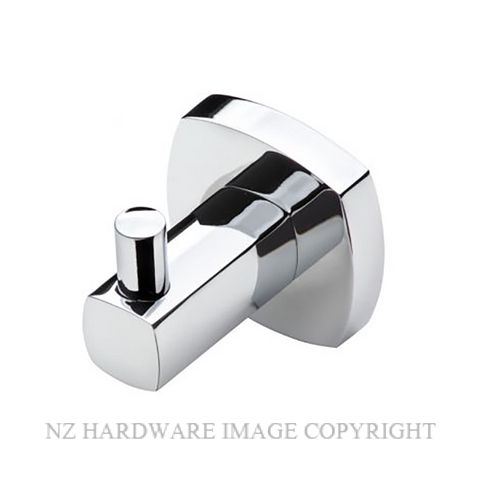 HEIRLOOM VELOSO YVRH ROBE HOOK CHROME PLATE