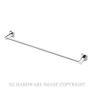 HEIRLOOM VELOSO YVTR 600MM SINGLE TOWEL RAIL CHROME PLATE