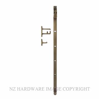 WINDSOR 5184 RB CASEMENT STAY 350MM ROMAN BRASS