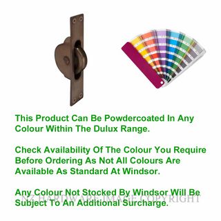 WINDSOR 5197 PC SASH PULLEY POWDER COAT