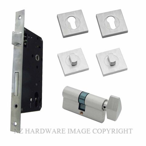 SCHLAGE ME60VUSTTSSS THUMB TURN LATCH DEADLOCK SQUARE ESC KEY & TURN