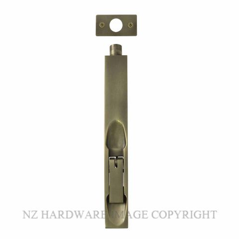 WINDSOR 5028 RB FLUSH BOLT ROMAN BRASS