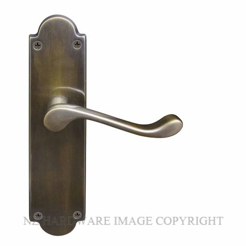 WINDSOR 3007-3008 VICTORIAN LEVER HANDLES OIL RUBBED BRONZE