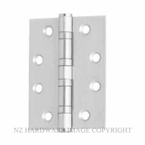 MILES NELSON 520SSH10075304S STAINLESS HINGE 100X75X2.5MM SQUARE EDGE SATIN STAINLESS 304