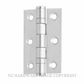 MILES NELSON 520SSH7550304S STAINLESS HINGE 75X50X2MM SQUARE EDGE SATIN STAINLESS 304