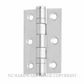 MILES NELSON 520SSH7550316S STAINLESS HINGE 75X50X2MM SQUARE EDGE SATIN STAINLESS 316