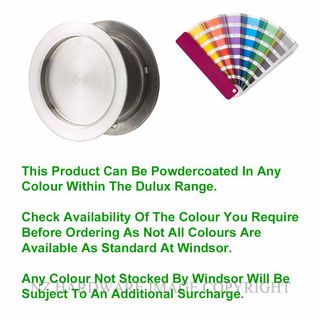 WINDSOR 5339 PC CAVITY-SUITE WARDROBE KIT ROUND POWDER COAT