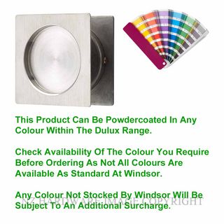 WINDSOR 5340 PC CAVITY-SUITE WARDROBE KIT SQUARE POWDER COAT