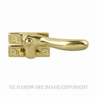 DRAKE & WRIGLEY 133R PB SPLIT RAIL FASTENER RH POLISHED BRASS