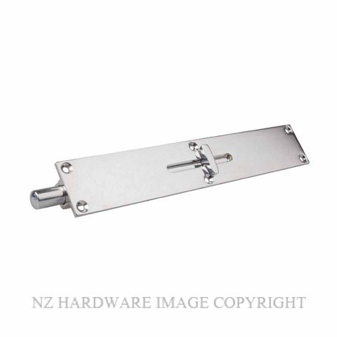 DRAKE & WRIGLEY 1672 CP LONG THROW SLIDE BOLT CHROME PLATE
