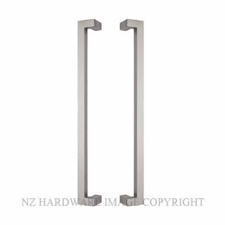 MILES NELSON 783SS600 M3 OFFSET DOOR PULL 316SS 600MM SATIN STAINLESS
