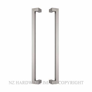 MILES NELSON 783SS600 M3 OFFSET DOOR PULL 316SS 600MM SATIN STAINLESS