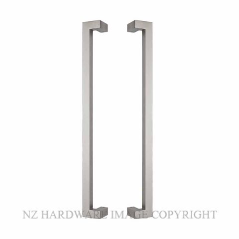 MILES NELSON 783SS600 M3 OFFSET DOOR PULL 316SS 600MM SATIN STAINLESS