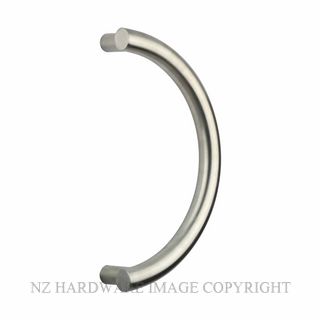 DRAKE & WRIGLEY 1604 482MM O/A 450MM CENTRES PULL HANDLES (PAIR) SATIN STAINLESS