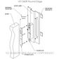 FSHVE1260R VE-LOCK PRE-LOAD DROP BOLT ROUND EDGE