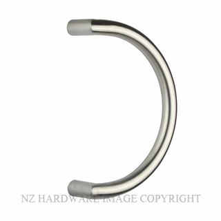 DRAKE & WRIGLEY 1606 482MM O/A 450MM CENTRES PULL HANDLES (SINGLE) SATIN STAINLESS