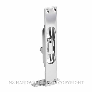 DRAKE & WRIGLEY 1240W WIDE MOUNT FLUSH BOLT CHROME PLATE