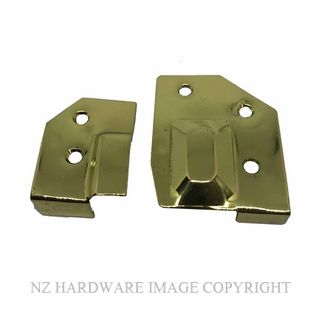 DRAKE & WRIGLEY 4515L LEFT HAND COVER PLATE POLISHED BRASS
