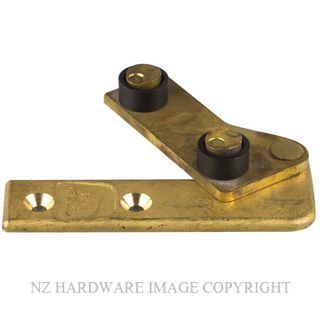 DRAKE & WRIGLEY 4520R RIGHT HAND 25MM TOP ROLLER POLISHED BRASS