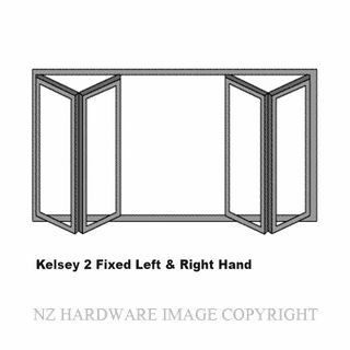 DRAKE & WRIGLEY KELSEY 2 FIXED LEFT HAND 2 FIXED RIGHT HAND