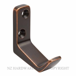 DRAKE & WRIGLEY 1664 FB COAT HOOK ELECTRO BRONZE