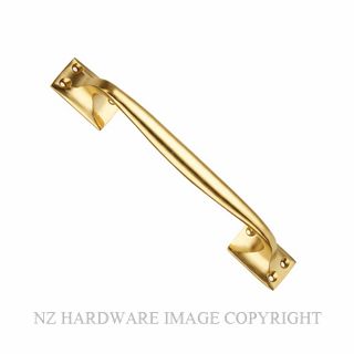 DW 1100 PULL HANDLE 200MM POLISHED BRASS