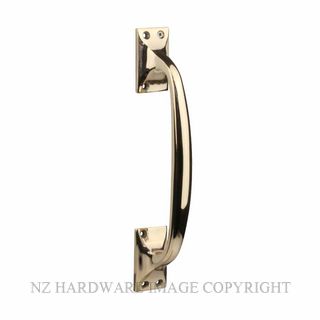 DW 1100 PULL HANDLE 300MM POLISHED BRASS