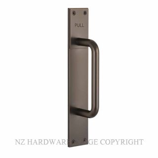DW 1429 EB GRIP HANDLE PLATE ENGRAVED (PULL) ELECTRO BRONZE