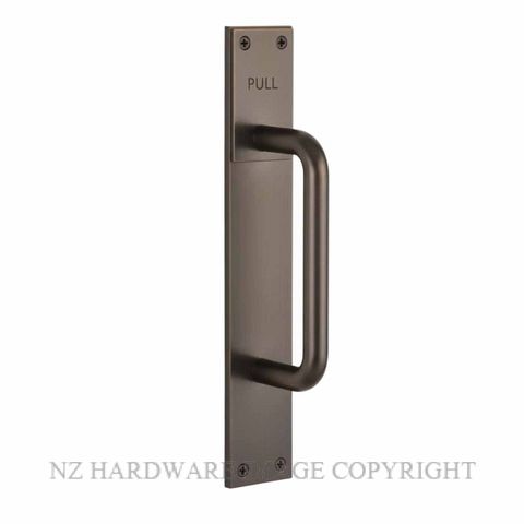 DW 1429 EB GRIP HANDLE PLATE ENGRAVED (PULL) ELECTRO BRONZE