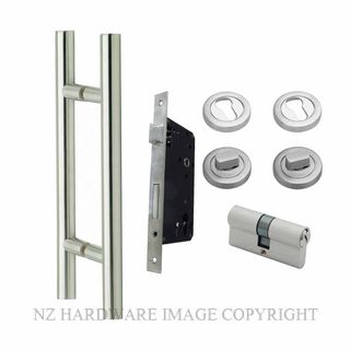 SCHLAGE SRS17-600SSS CORFU ENTRANCE PULL WITH MORT-LOCK CYL TURNS SATIN STAINLESS