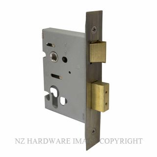 WINDSOR 1115 OR 57MM EURO MORTICE LOCK OIL RUBBED BRONZE