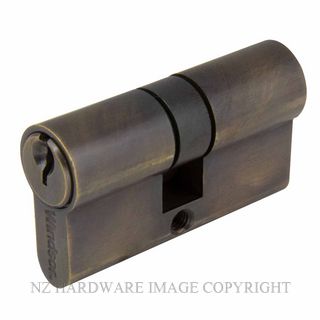 WINDSOR 1121 OR 60MM EURO DOUBLE CYLINDER - KEY/KEY OIL RUBBED BRONZE