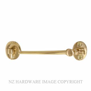 WINDSOR 5143 UB CABIN HOOK 150MM UNLACQUERED BRASS