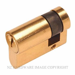 WINDSOR 1133 UB 30MM EURO SINGLE CYLINDER - KEY UNLACQUERED BRASS