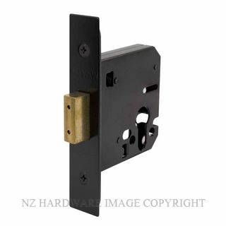 WINDSOR 1135 BLK EURO DEADBOLT 57MM BACKSET (78MM CASE) BLACK