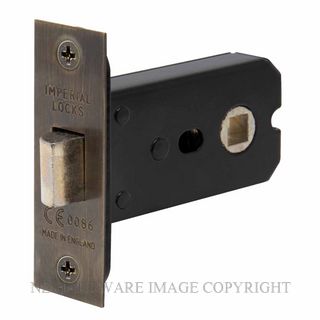 WINDSOR 1112 OR HEAVY DUTY MORTICE LATCH 57MM BACKSET OIL RUBBED BRONZE